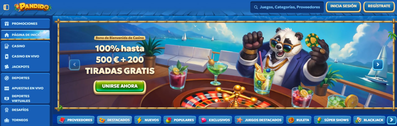 Pandido Casino